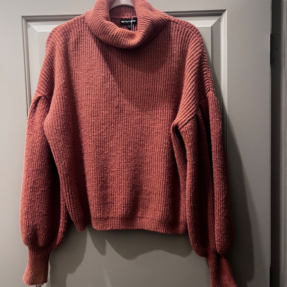 PLT Cowl Neck Flare Sweater - Picture 6 of 6